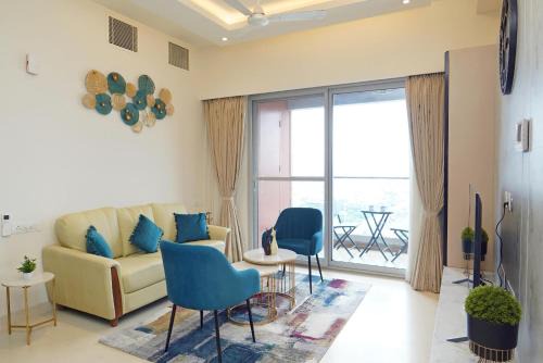 Perungudi Apartamento | Auric Blue by Red Olive3BHKWTCNeelangarai Beach