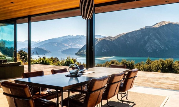 Wanaka Casa | Impresionantes vistas del lago Wanaka desde esta casa de diseño arquitectónico