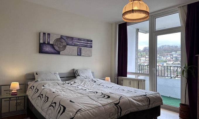 Bad Soden-Salmuenster Apartamento | Ausblick Spessart Whg Nähe Therme, Salzgrotte Bad Soden Salmünster