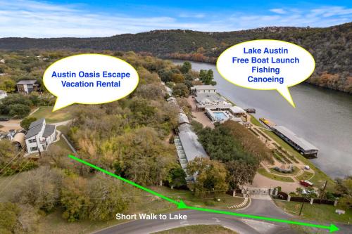 Lake Austin Village Casa | Austin Oasis Escape Walk to Lake and Near Boat Launch