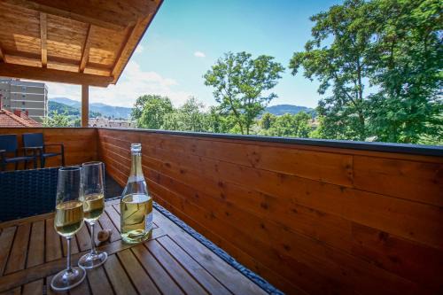 Leoben Apartamento | AusZeit Steiraland Penthouse 9 mit großen Balkon und Parkplatz