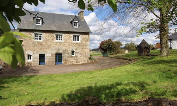 Saint-Laurent-de-Terregatte Cabaña | Casa auténtica en plena naturaleza cerca del Mont-Saint-Michel, para 6 personas