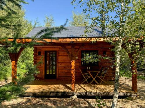 Ejstrupholm Casa | Authentic Log Cabin In Forest Near Ejstrupholm
