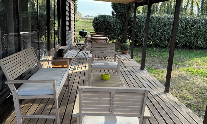 Cavaillon Cabaña | Casa de estilo Lodge