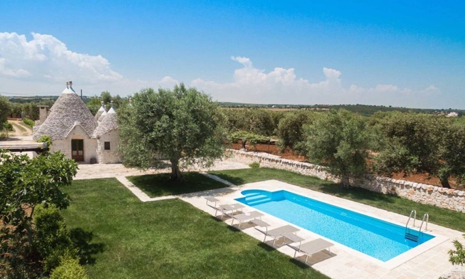 Impalata Villa | Trullo Due Ulivi - Dos Habitaciones Villa, Capacidad 4