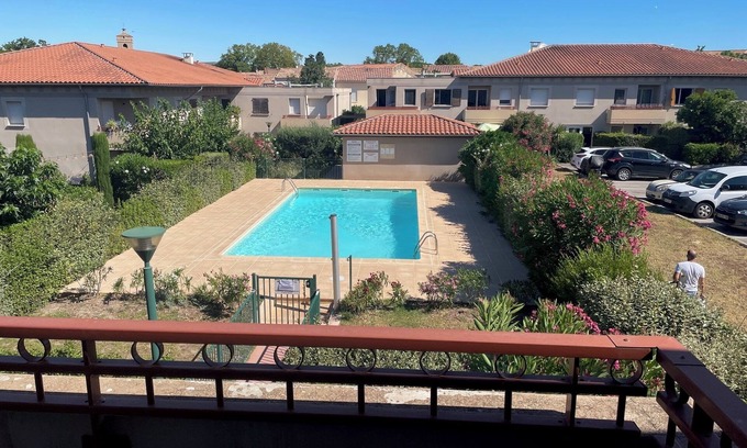 Poussan Apartamento | Aux Cyprès du Littoral for 4 people