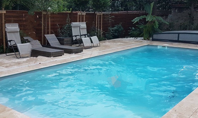 Chatou Casa | Aux Portes de Paris Très Grande Maison Avec Piscine Chauffée 94m JO
