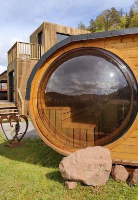 Rosteig Casa | Aux Sons des Cloches - Chalet avec Jacuzzi, Sauna et vue panoramique