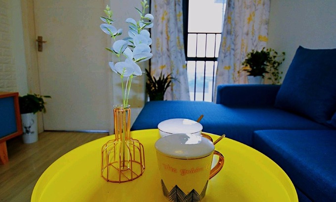 Futian Apartamento | Avatar City Zebra Large Queen Bed & High Rise View