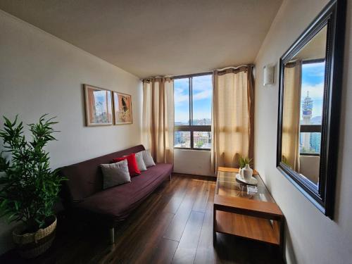 Downtown Santiago Apartamento | AVILA apart hotel sector bulnes la moneda