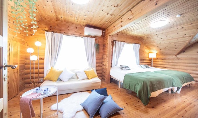 Sumoto Casa | Awaji Large Loghouse in Goshiki - Vacation STAY 64354v