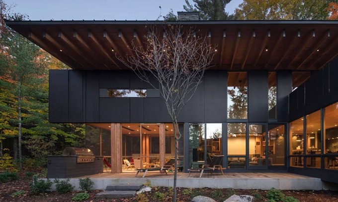 Irondale Cabaña | Award-winning lakeside cabin on 99 acres with private trails