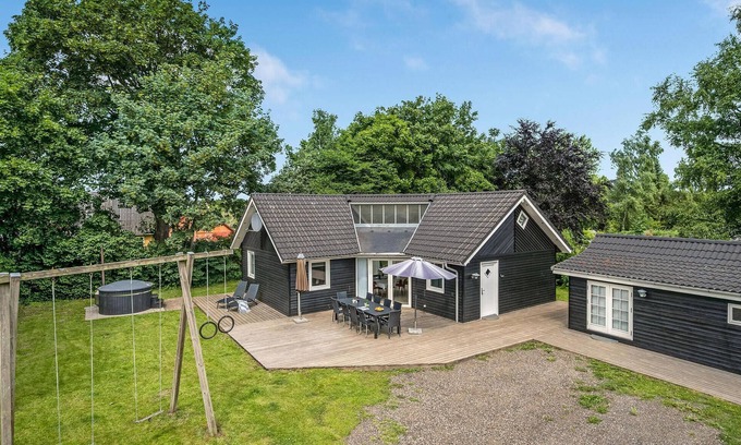 Farvang Casa | Impresionante casa en Fårvang con sauna