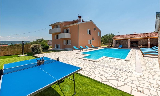 Mrljane Casa | Awesome home in Pasman w/ Outdoor swimming pool and 4 Bedrooms