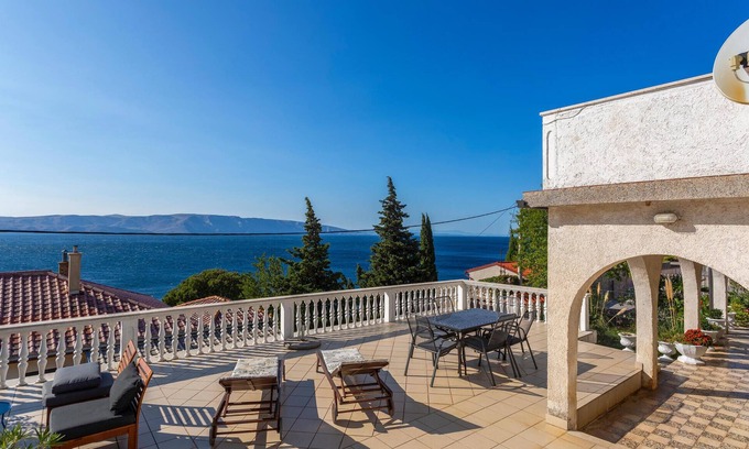 Senj Casa | Impresionante casa en Senj con WiFi