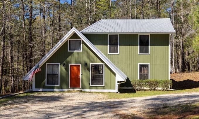 LaGrange Cabina | Impresionante cabina Lakefront Lakehouse En Lagrange