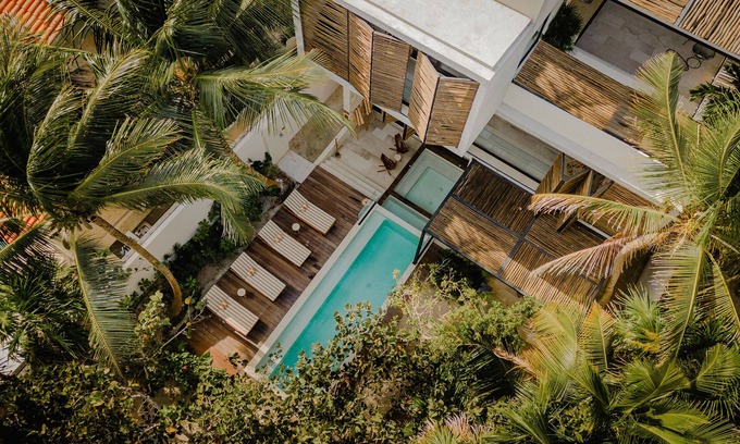 Zona Hotelera Villa | Azumaya Beach House Tulum – Frente al Mar, Chef Incluido