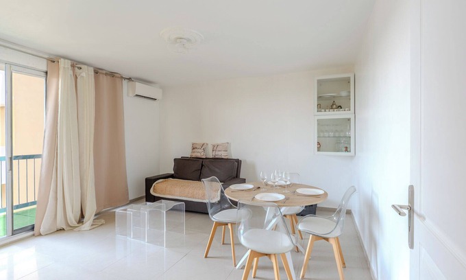 Saint-Augustin Apartamento | Azur Stay Plage 8 min Tram Aéroport 5m