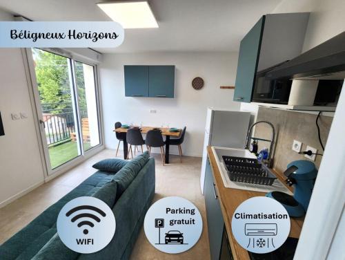Beligneux Apartamento | Béligneux Horizons - 4 Personnes