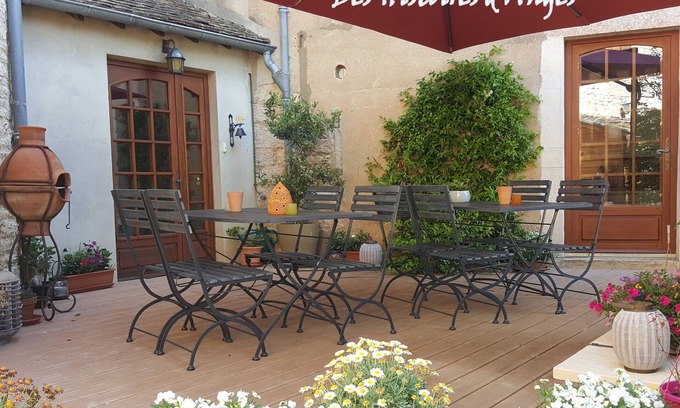 Tournus Casa | B & B Historias de los ángeles / Habitación Couette et Tartines