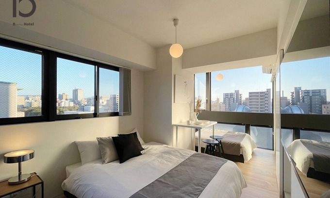 Hiroshima City Centre Apartamento | b hotel Neko Yard