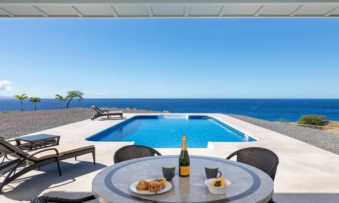 Kohala Estates Casa | B.I. Kohola Lani - Fall Rates! Post Card Views, Pool and now AC in bedrooms!