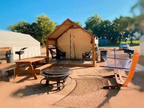 Prairie Lea Otro | B Son's Riverside Safari Tent in Kingsbury, TX