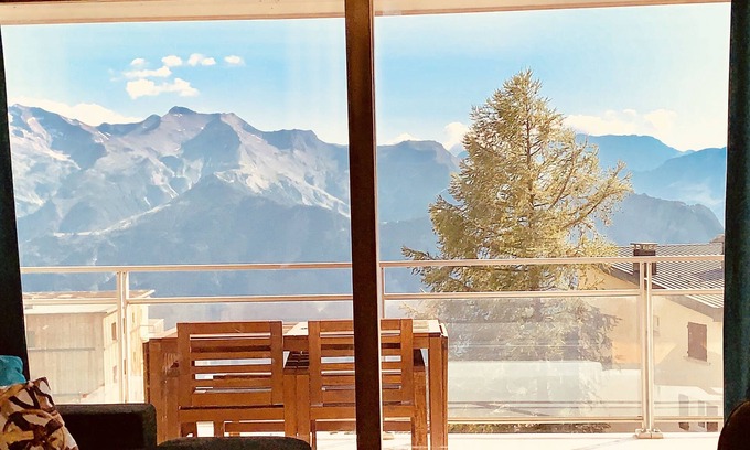 Viel-Alpe Apartamento | B2 - GRAN VISTA APT GRANDE DIRECTAMENTE EN PENDIENTES / HERMOSA VISTA DE ESQUÍ AL PIE