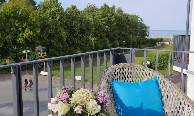 Ostseebad Baabe Apartamento | Baabe Villen Ensemble FeWo 11 Blau