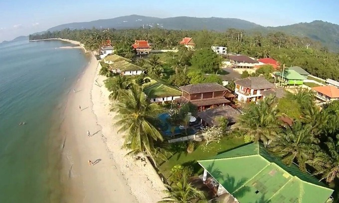 Lipa Noi Villa | Baan Phulay lujo frente al mar Villa situada directamente sobre Lipa Noi Beach Ko Samui