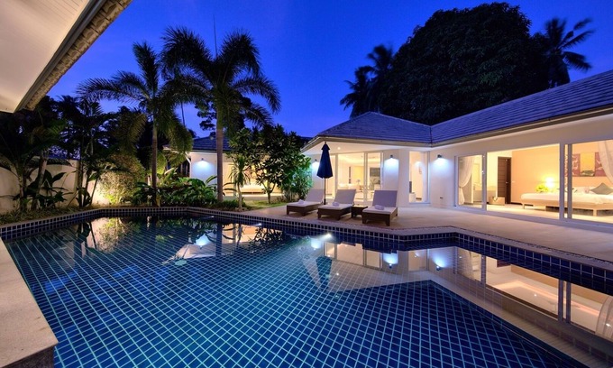 Lipa Noi Villa | Baan Rim Talay - Amplia villa de 2 dormitorios