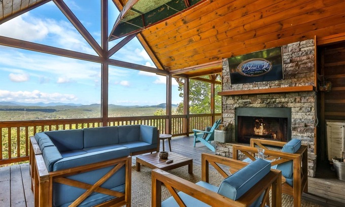 Morganton Cabina | Baby Blue Ridge | Morganton, Ga