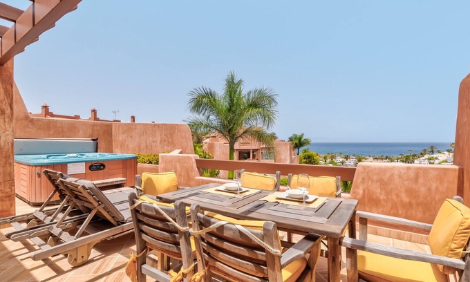Palm-Mar Chalet De Esquí | Bahia - Romen 2.2 PENTHOUSE SEA VIEW & JACUZZI 2B