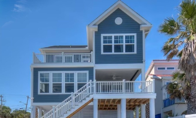 Atlantic Beach Casa | Bailey's Blue Ocean View