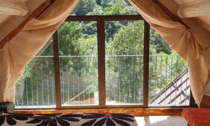 Vinadio Cabina | Baita la Travers: típica cabaña alpina renovada con patio y patio al aire libre