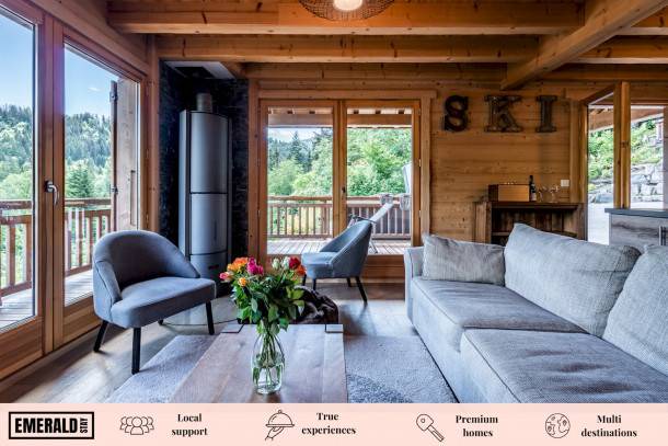 La Cote-d'Arbroz Chalet De Esquí | 140 m² Chalet ∙ 5 habitaciones ∙ 9 personas