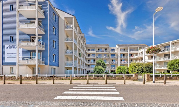 Plougonvelin Condominio | Balcon avec vue sur mer | Appt 6p + Accès sauna