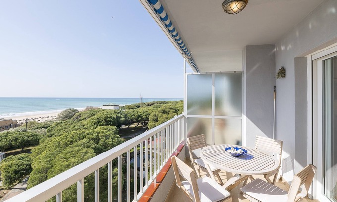 Rota Casa | BALCON PARQUE ATLANTICO - Fantástico apartamento en primera línea con WiFi gratis.