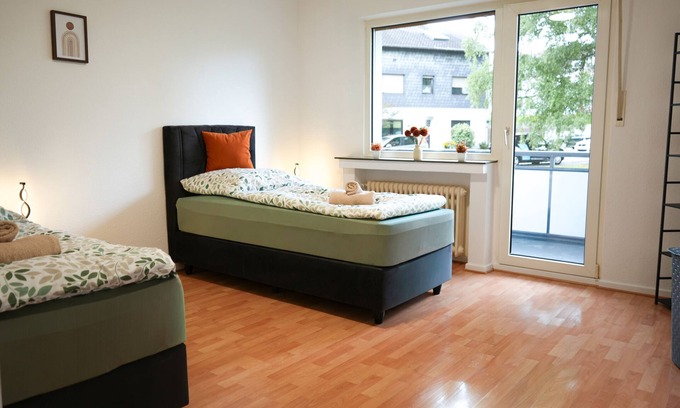 Oberhausen Apartamento | Balcony, E-Station, Parking, Duisburg, R-Web Arena