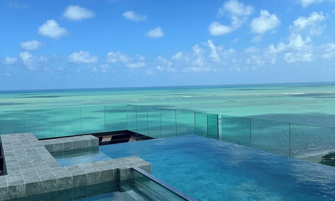 Maceio Apartamento | Balcony with sea view and double Wi-Fi - NEW TIME MACEIÓ, Pajuçara seafront,
