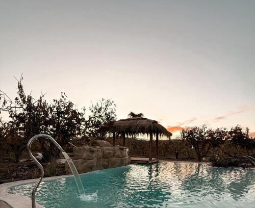 Luján de Cuyo Cabina | Bali Andino, Lodge boutique en el corazón de ruta del vino, vilas privadas con vistas a la cordillera, piscina tipo playa