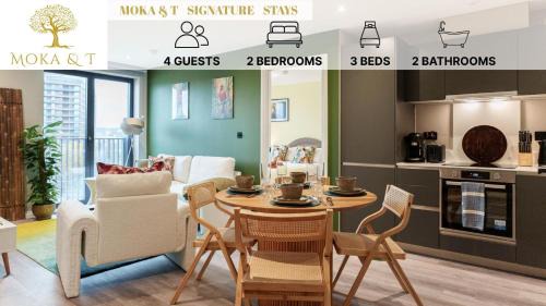 Holbeck Apartamento | Bali Escape, 2Bed 2Bath, Leeds Center & Stadium 10 mins