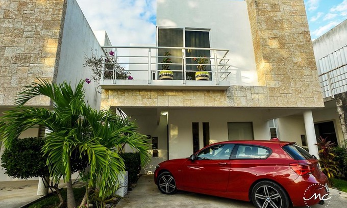 Playa del Carmen Casa | Bali LIfe Style House With Car (additional cost).