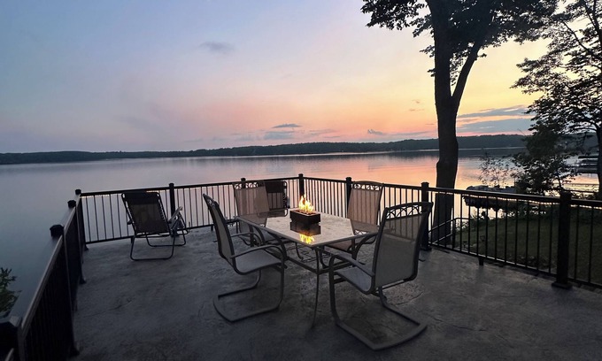 Balsam Lake Casa | Balsam Lake Cabin a con sensacional puesta de sol!
