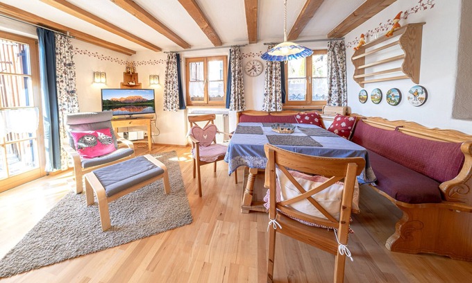 Wallgau Chalet De Esquí | Barn, large terrace, Grander water