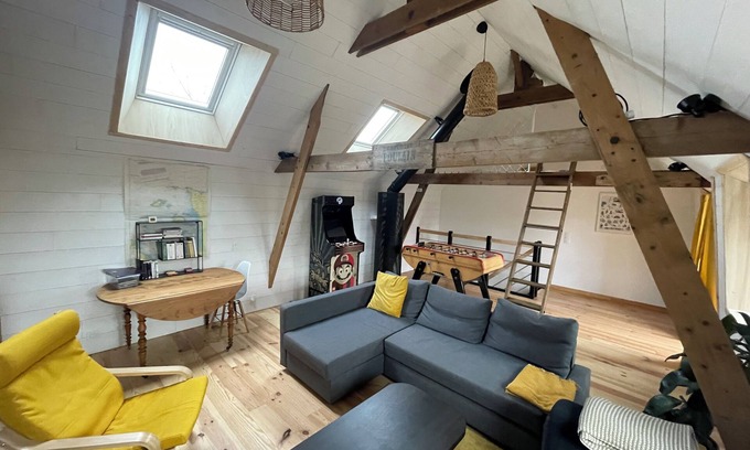 Plouer-sur-Rance Casa | Barn Plouer sur Rance Center between St Malo and Dinan