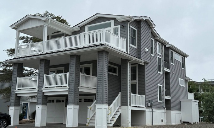 Barnegat Light Casa | Encantadora familia amigable Barnegat Light Bay-Side Beauty