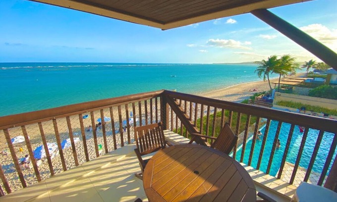 Barra de Sao Miguel Complejo | Barra Bali: Sea view apartment in luxury resort