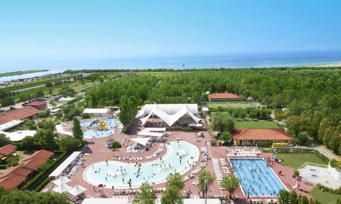 Scardovari Apartamento | Barricata Holiday Village Safari Loft für 6 Personen