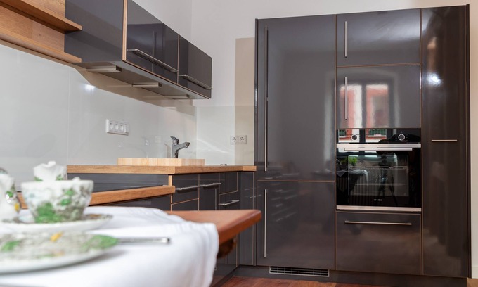 Volkach Apartamento | Barrierefreie Suite im Historischen Büttnershaus